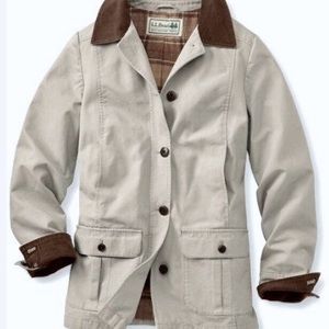L.L.Bean Barn Coat Light Tan